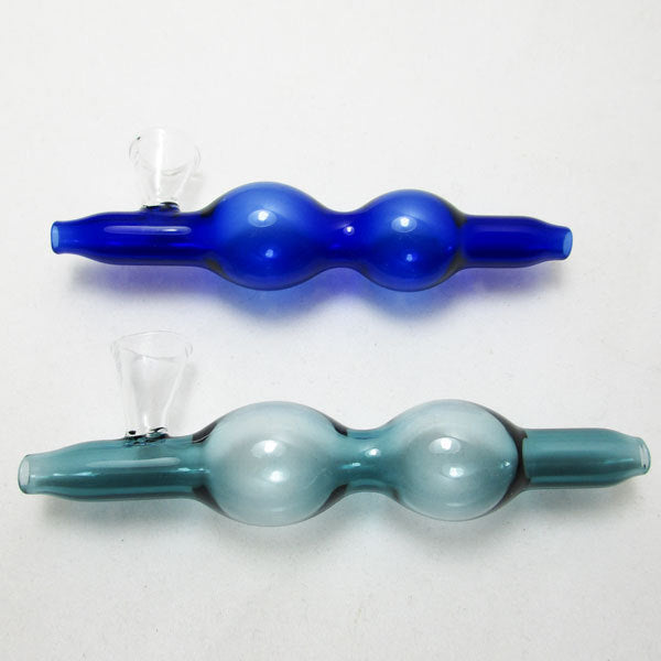 Pipe Glass Coloured 2 Bubble