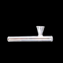 Pipe Glass Clear Straight 70mm