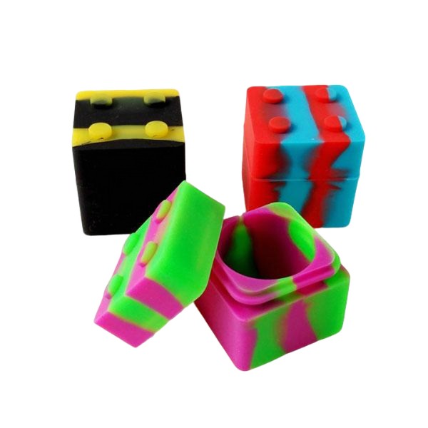 Container Silicone Cube Stackable 11ml