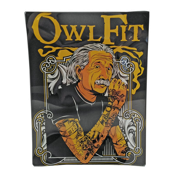 Rolling Tray Glass 160x120mm Owl Fit Einstein