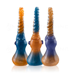Twisted Inside Out Frit Bubbler 6