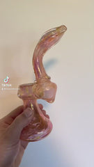 Colorful Gold Fumed Bubbler 7