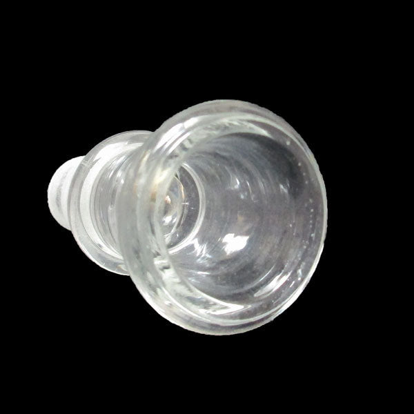 Cone Glass-On-Glass Clear 14mm