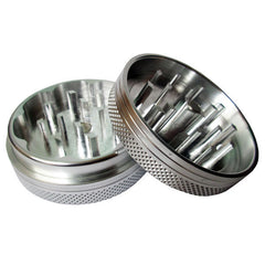 Grinder Sharpstone 2pce Silver