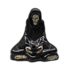 Ornament Ceramic Grim Reaper Sitting 160mm