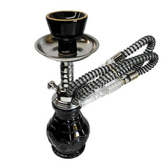 Hookah Pipe Badshah Pear 1H 10in Black