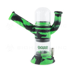 OOZE® 4-in-1 CRANIUM Hybrid Silicone Water Pipe Chameleon