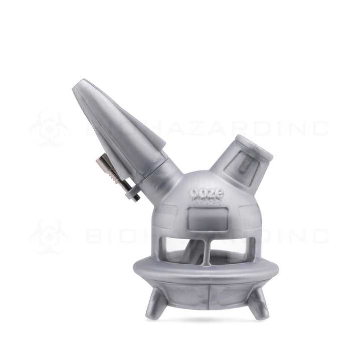 OOZE® UFO Hybrid 4-in-1 Silicone Water Pipe - Stellar Silver