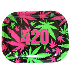 Rolling Tray Metal 420 Vibrant