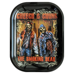 Rolling Tray Metal  Cheech and Chon